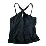 Athleta  crossed tankini top size L Photo 1