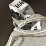 Philipp plein gray white band sports bra racer back Size XL Photo 4