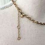 J.Crew Statement Bib Orange White Blue Stone Crystal Ornate Fancy Necklace Photo 4