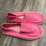 Sanuk  Sidewalker Surfer Slip On Comfort Shoes Pink Photo 0