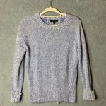 Banana Republic Sweater Womens XS Blue White Long Sleeve Crew Neck Pullover Photo 0