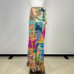 Johnny Was NWOT  Soft Side Wrap Pants Womens Sz XL Multicolored Tropical Pull on Photo 2