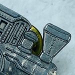 Hallmark 1998 HMK Train 25th Anniversary Tie Tack Pin Pewter Silver Color Steam Engine Photo 5