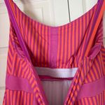 Title Nine Nine West Diamalete Athletic Dress | Pink Purple and Orange Stripe | Size Medium Photo 7