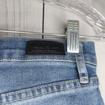 Nicole Miller  Nomad Super High Rise Straight Blue Distressed Jeans Photo 12