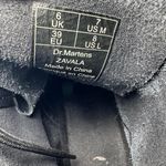 Dr. Martens Zavala Black Leather Combat Boots 7M 8L EU39 Lace Up Unisex Photo 5