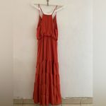 Dolan by Anthropology Elegant orange Maxi Dress Red Photo 6