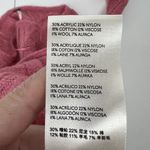 Free People Sz S Sweater Angel Soft Wool Blend Lightweight Knit Bubble Gum Pink Photo 12