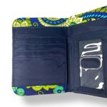 Vera Bradley Rhythm & Blues Snappy Wallet 💙💚 NWT Quilted Cotton Photo 9