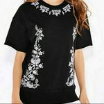 Little White Lies Embroidered Sweater top in XS Black Photo 0