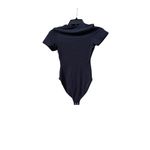 SKIMS FITS EVERYBODY T-SHIRT BODYSUIT BLACK/ONYX (New) Photo 3