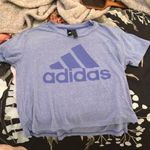 Adidas Crop Tee Blue Size M Photo 0