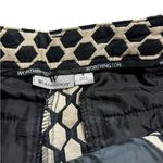 Worthington  Black and Tan Geometric Pants Photo 1