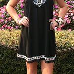 Lulus  Beaded Black Semi Formal Dress Photo 2