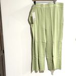 Mate the Label NWT Green Organic Thermal Wide Leg Pant - 3X Photo 4