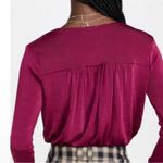 Free People intimately Dark Rhubarb Turnt Bodysuit Size Small Photo 1