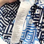 Tommy Bahama Tommy Bahamas Mayan Maze Halter Dress Blue Size Medium M Photo 4