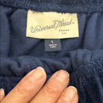 Universal Threads Universal Thread Dark Blue Velour Wide leg Pants Photo 2