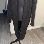 ZARA  Black Textured Open-Front Cardigan Photo 2