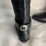 Handmade Womens Black Metal Buckle Removable Boot Band One Size Boot Cuff Photo 5