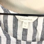 Garnet Hill  Vida Linen Stripe Tank Size XS Photo 4