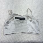 House of Harlow 1960 White Silky Stretch Back Cropped Cami Tank Top Large L NWT Photo 1