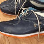 Designed for walking wolky navy orange and cream leather walking sneakers Blue Size undefined Photo 3