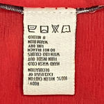 American Rag BEAUTIFUL Cie Embellished Sheer Chiffon Blouse Bright Coral, Size M Photo 7