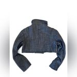 United Colors Of Benetton Cropped Military-Style Wool Jacket Size 42 (IT) Photo 3