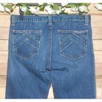 Gap VTG Y2K Ladies Denim Blue Jeans Size 8 Ultra Low Rise Stretch Wide Leg Retro Photo 3