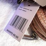 NWT b.o.c. Brown Faux Leather Crossbody Bag Top Handle Handbag w/ Zipper Pockets Tan Photo 13