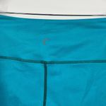 ZYIA Active Venom Ombre Metallic Light N Tight Leggings teal white sz large 8 Photo 4