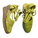 Vtg Y2K Ragg Lime Green Sequin Embellished Lace Photo 0