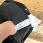 Madewell  Wrap Front Smock Waist Jumpsuit in Dot Jacquard Size Small Black Photo 10