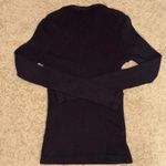 AGOLDE ‎ Tavi V-Neck Bodysuit Top Long Sleeve Ribbed Knit black size S Photo 8