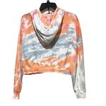 Young Fabulous and Broke Zip Front Tie Dye Hooded Sweatshirt Photo 1