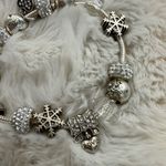 Chamilia Pandora style sterling silver charm bracelet Photo 2