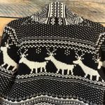 Cambridge Dry‎ Goods Black And White Cardigan Size Medium Photo 5