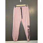 PINK - Victoria's Secret Tracksuit Womens XS Pink Fleece Hoodie Sweatpants Set Photo 7