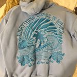 Pink Palm Puff  Hoodie Photo 0