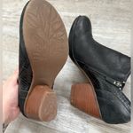 Dansko  Women’s Sz 39 / US 8.5 Heeled Black Leather Clog Booties Photo 8