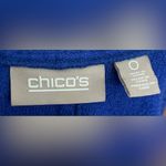 Chico's - Royal Blue Open-Front Outer Jacket Size 0 Photo 4