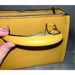 Betsey Johnson Satchel Crossbody Yellow Bag Shoulder Purse Photo 4