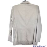 ZARR Collection Jacket Blazer Size 14 Women's Beige Work Wear Office Career Multiple Photo 2