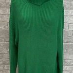 Talula  Emerald Green Cowl Neck Sweater Photo 0
