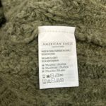 American Eagle  Cropped Chunky Knit Sweater Dark Green Size Small Photo 10