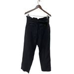 Scotch & Soda DAISY HIGH RISE STRAIGHT LEG PAPERBAG TROUSERS Size large Photo 6