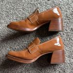 Steve Madden  Womens Block Heels Shoes Platform Tan Y2K Size 9 1/2 Photo 4