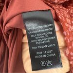 ASTR  ATHENS RUCHED PUFF SLEEVE BURNOUT MIDI DRESS Photo 7