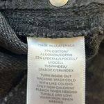 Loft NWT Wide Leg Jeans Womens 34P Black High Rise Raw Hem Boho Indie Retro Photo 7